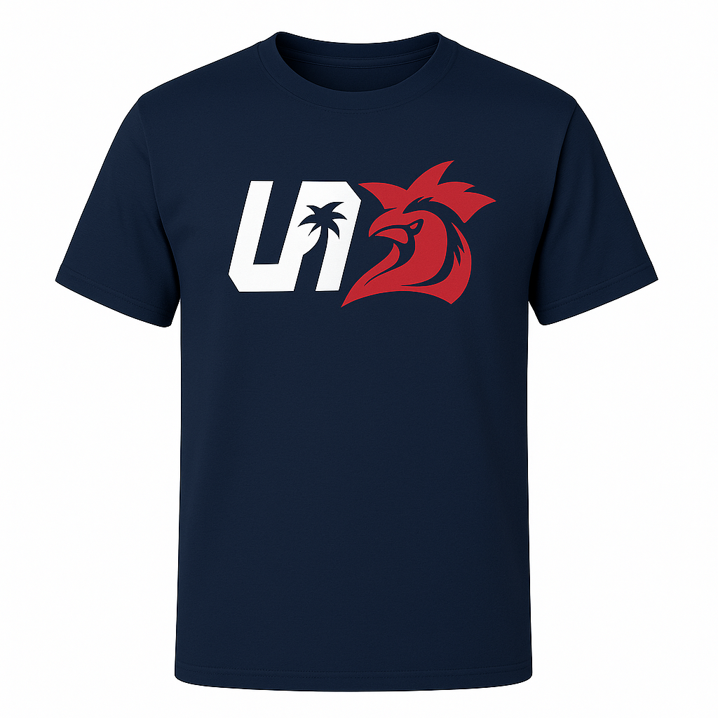 LA Roosters Tee - Dark Navy