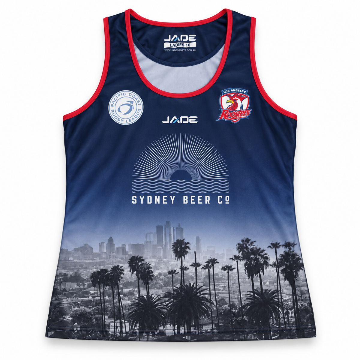 LA Roosters Women's Jade Training Tank